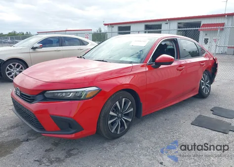 2024 Honda Civic Ex из США, поврежденный, VIN 2HGFE1F78RH340139